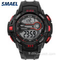 SMAEL Men Sport Watch LED Montres-bracelets électroniques